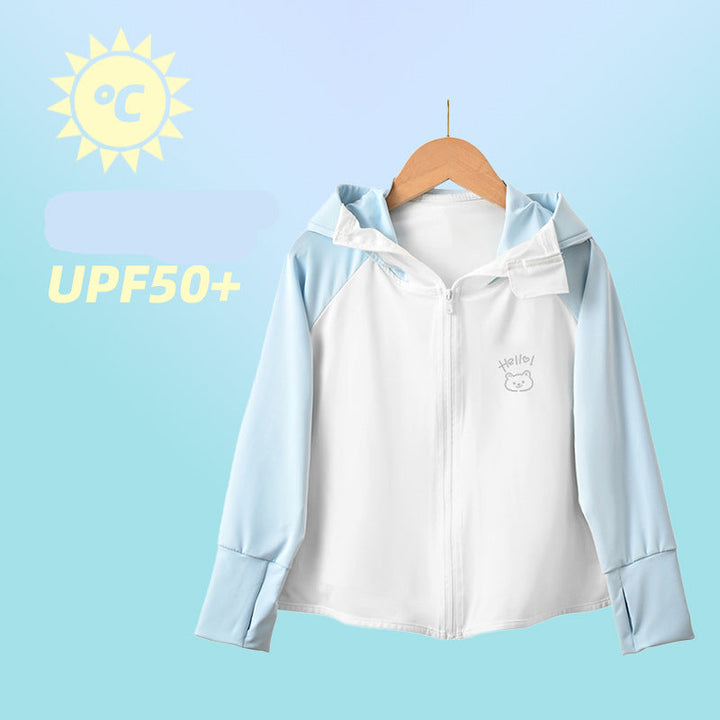 Boys UV Protection Hooded Jacket