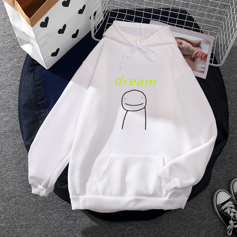 Unisex Oversized Hoodie with Minimalist Front Print and Kangaroo Pocket