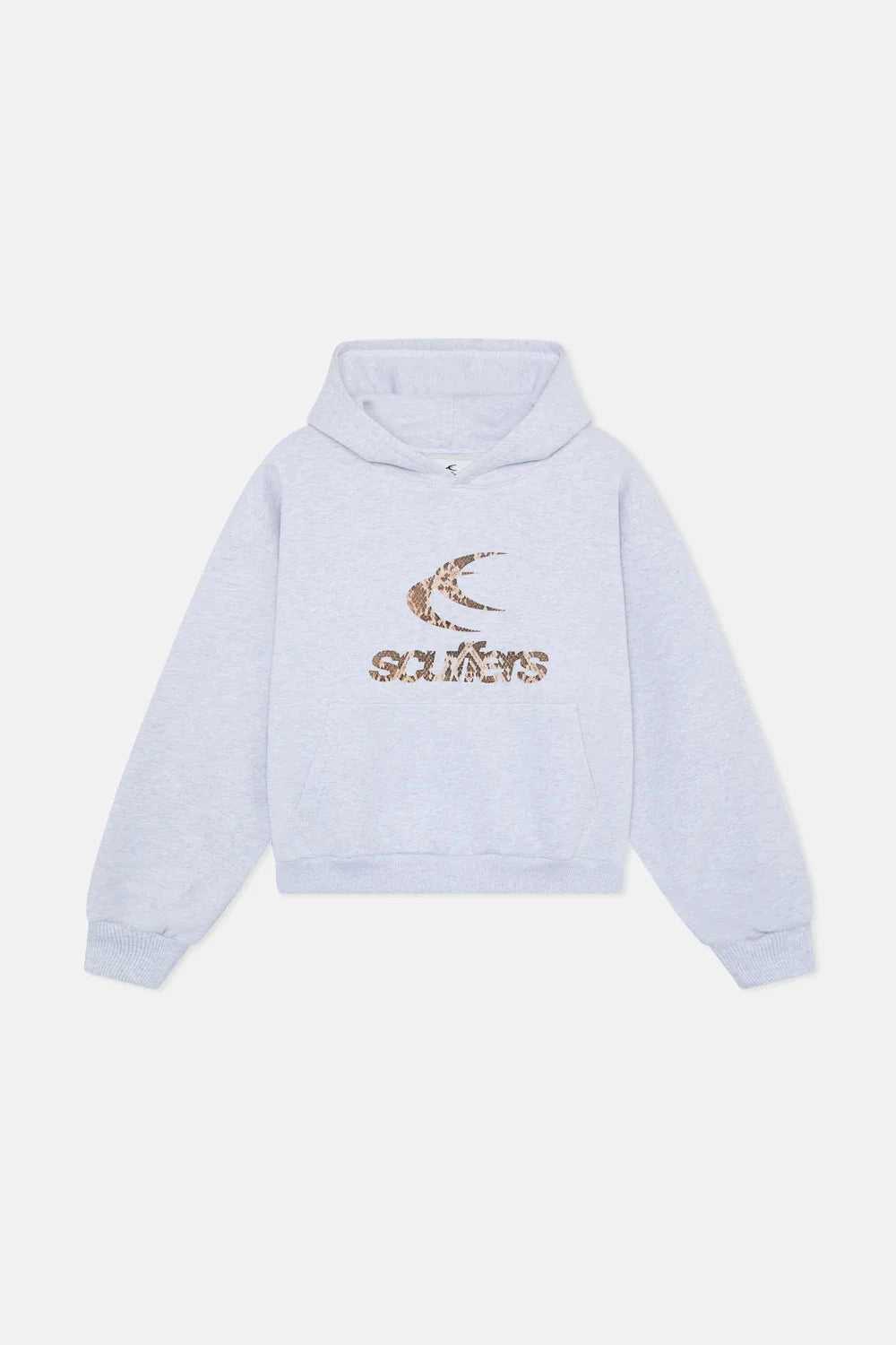 Unisex Oversized Hoodie with Large Back Print, Kangaroo Pocket and Ribbed Cuffs