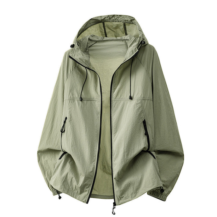 Men's Technical Hooded Jacket with Zipper