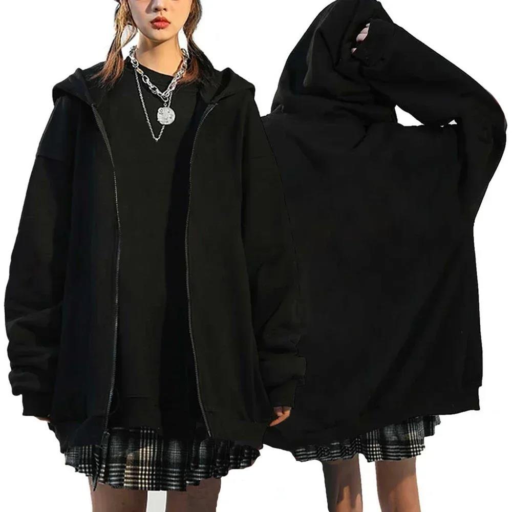 Unisex Zip-Hoodie with Concealed Zipper, Minimalist Silhouette and Brushed Inner Lining