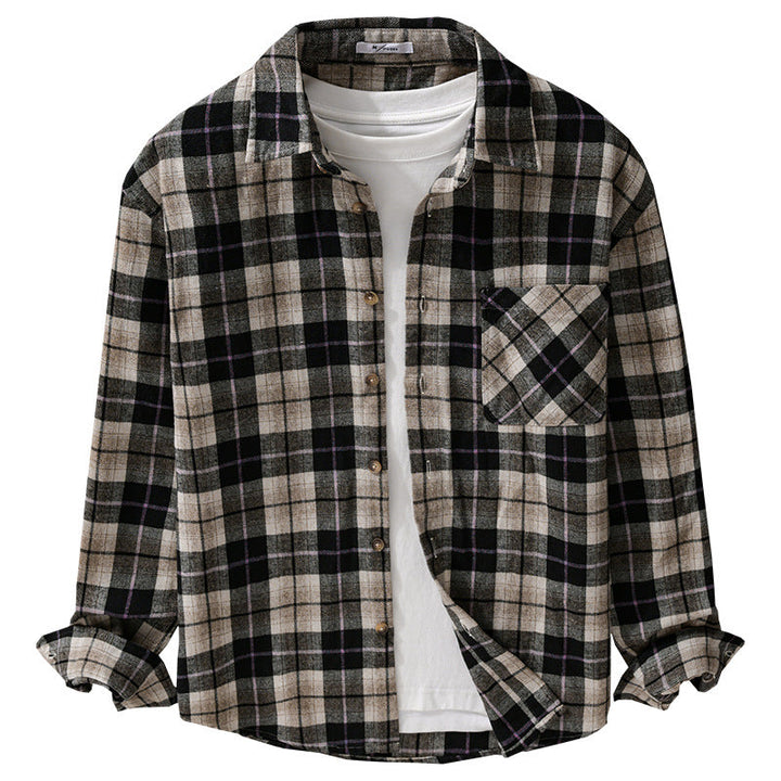 Men's Check Flannel Overshirt