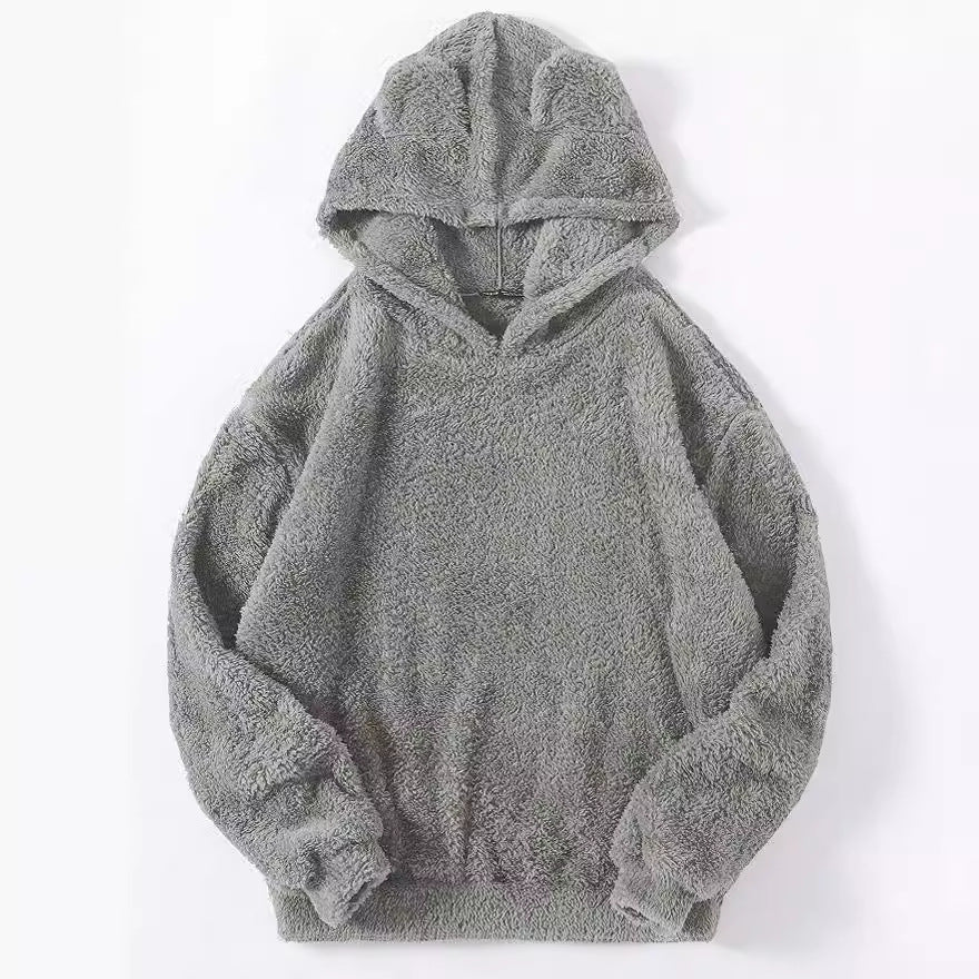 Women's Teddy Hoodie with Ears, Elastic Waistband and Extra Soft Plush