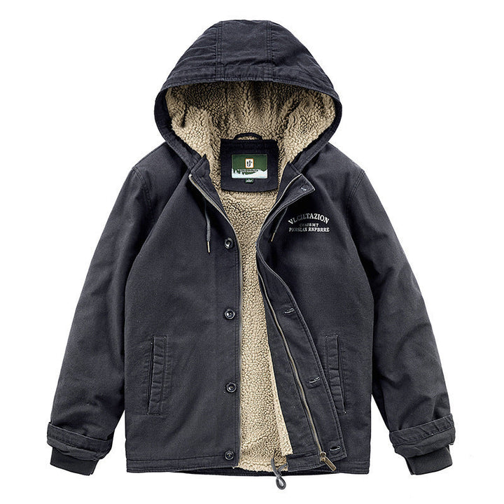 Women's Fashionable Transitional Jacket with Fleece Lining
