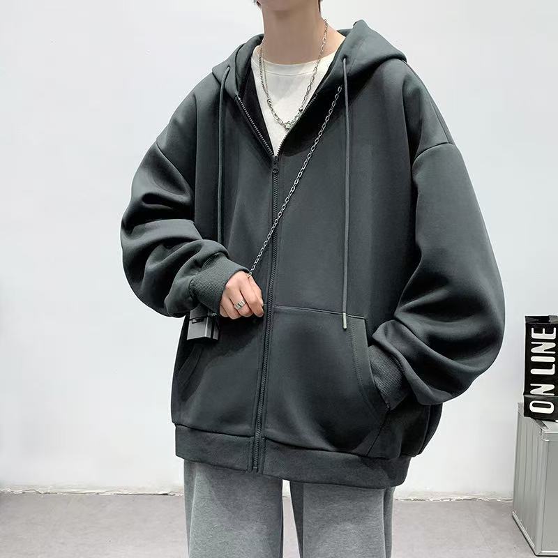 Unisex Comfortable Hooded Jacket with Side Pockets