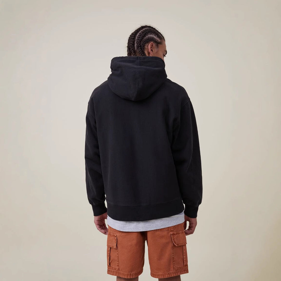 Women's Oversized Hoodie Dress with Kangaroo Pocket, Extended Silhouette and Soft French Terry
