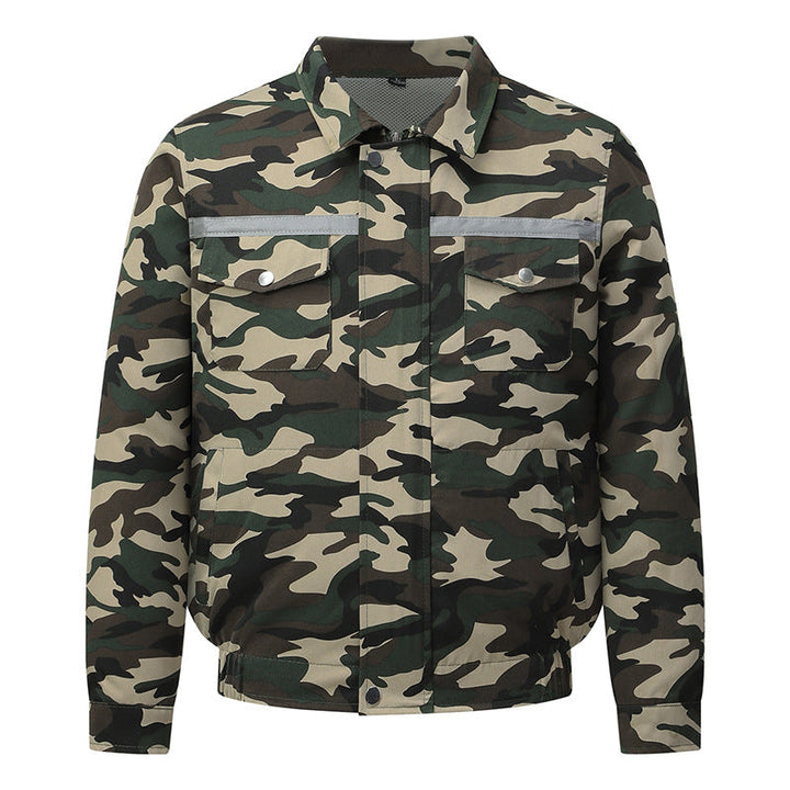 Unisex Cooling Work Jacket with Integrated Ventilation System