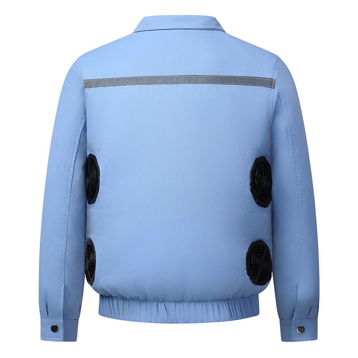 Unisex Cooling Work Jacket with Integrated Ventilation System