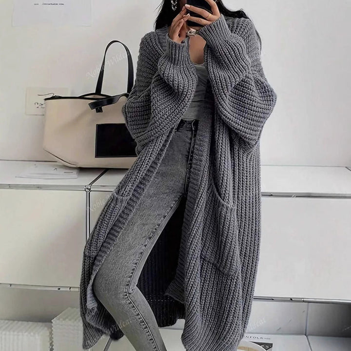 Women's Oversized Knitted Coat