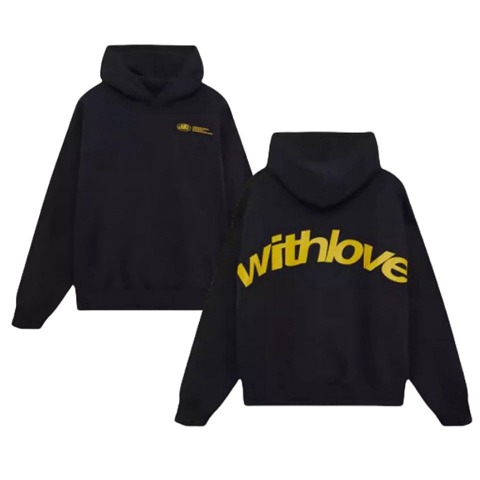 Unisex Oversized Hoodie with Large Back Print, Kangaroo Pocket and Ribbed Cuffs