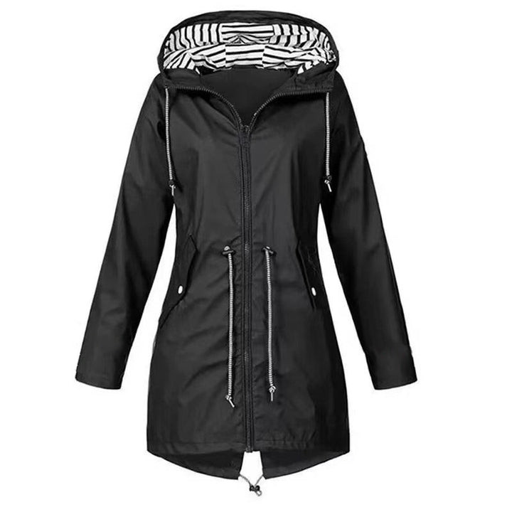 Women's Long Jacket with Hood