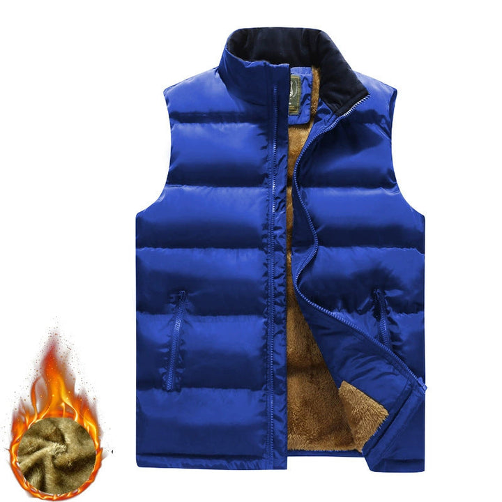 Men's Multifunctional Outdoor Utility Vest with Numerous Zip Pockets, D-ring and Carabiner