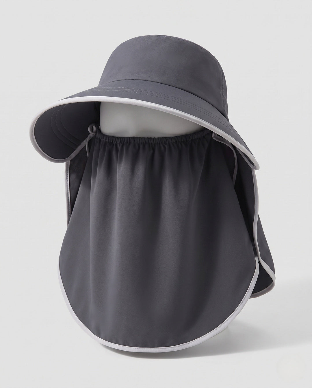 Women UV Protection Hat with Integrated Face Shield