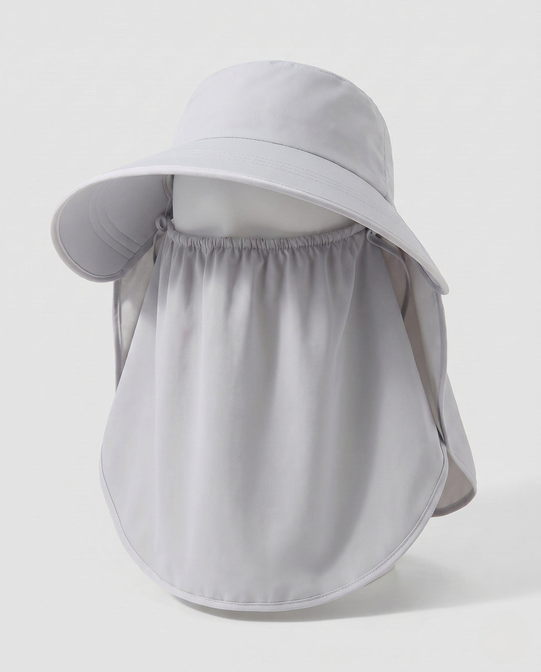 Women UV Protection Hat with Integrated Face Shield