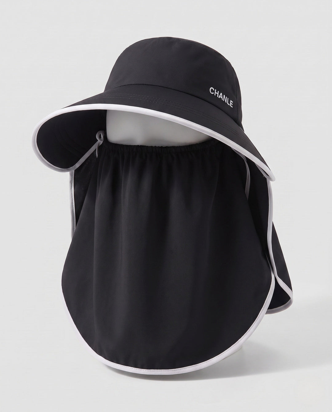 Women UV Protection Hat with Integrated Face Shield
