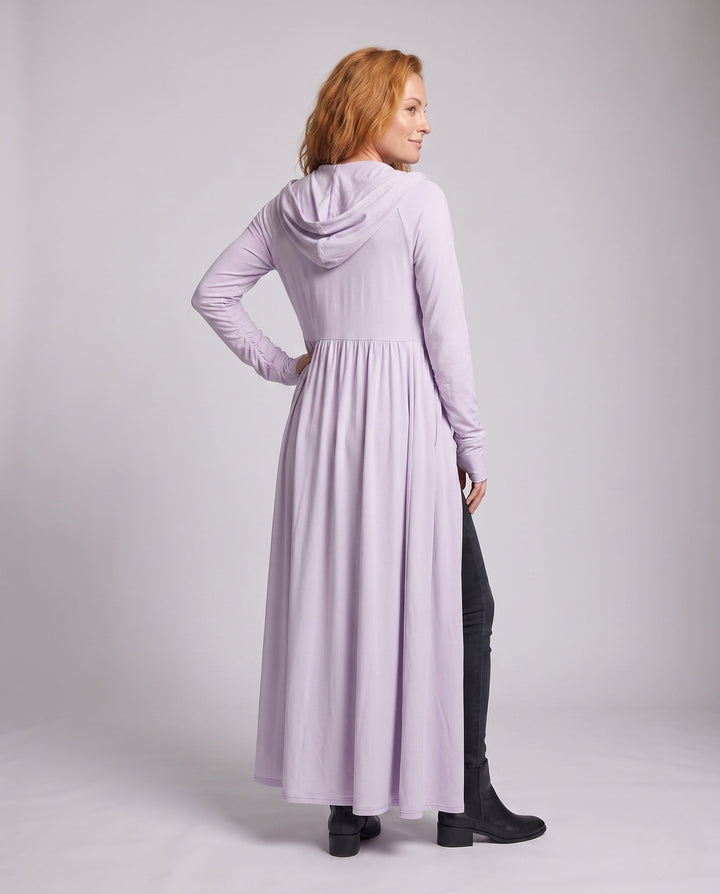 Women UV Protection Maxi Jacket with Hood