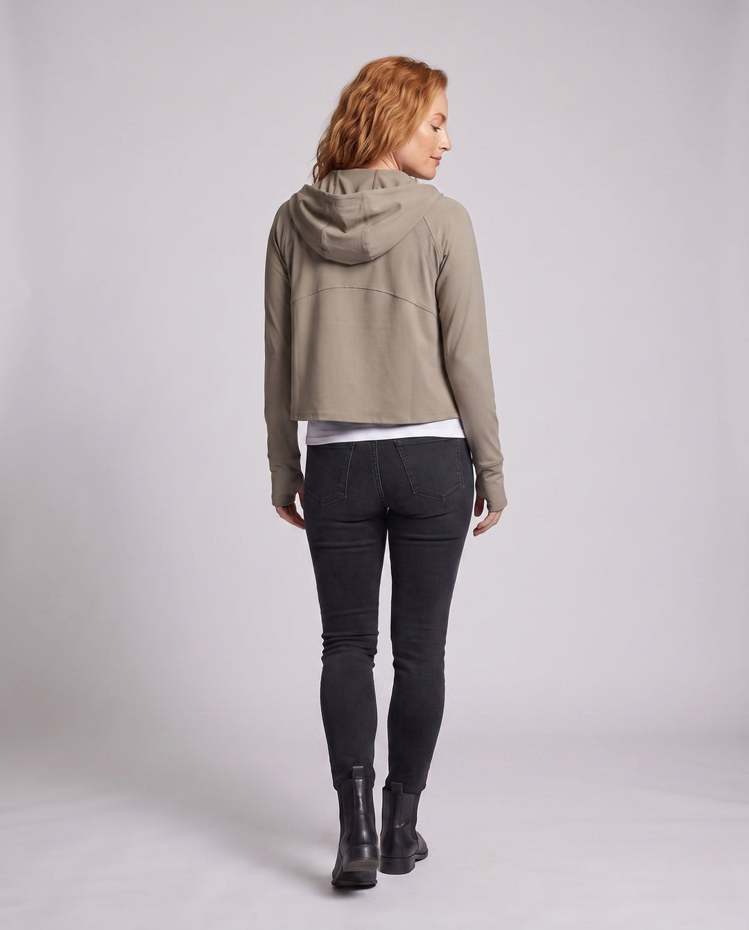 Women's UV Protection Jacket with Oversized Cut and Integrated Hood