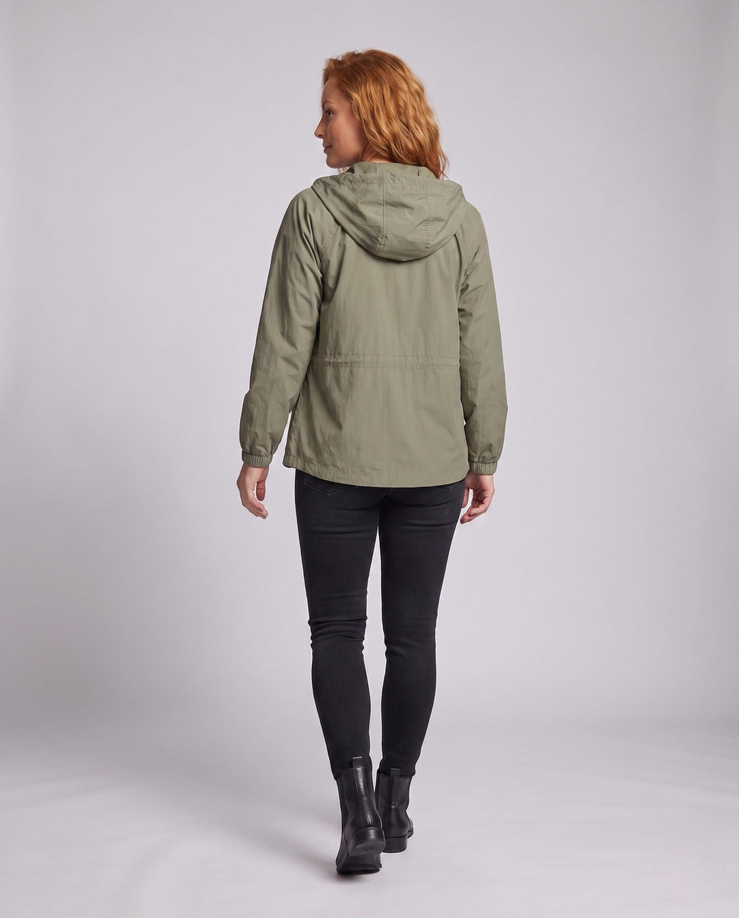 Women's Lightweight Functional Jacket with Stowable Hood Collar