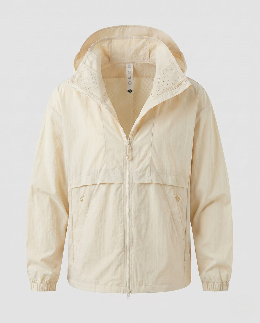 Women's Lightweight Windbreaker with Breathable Inserts