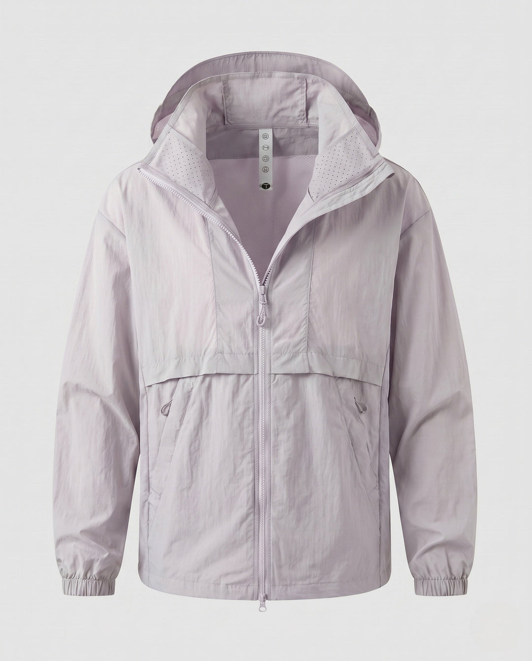 Women's Lightweight Windbreaker with Breathable Inserts