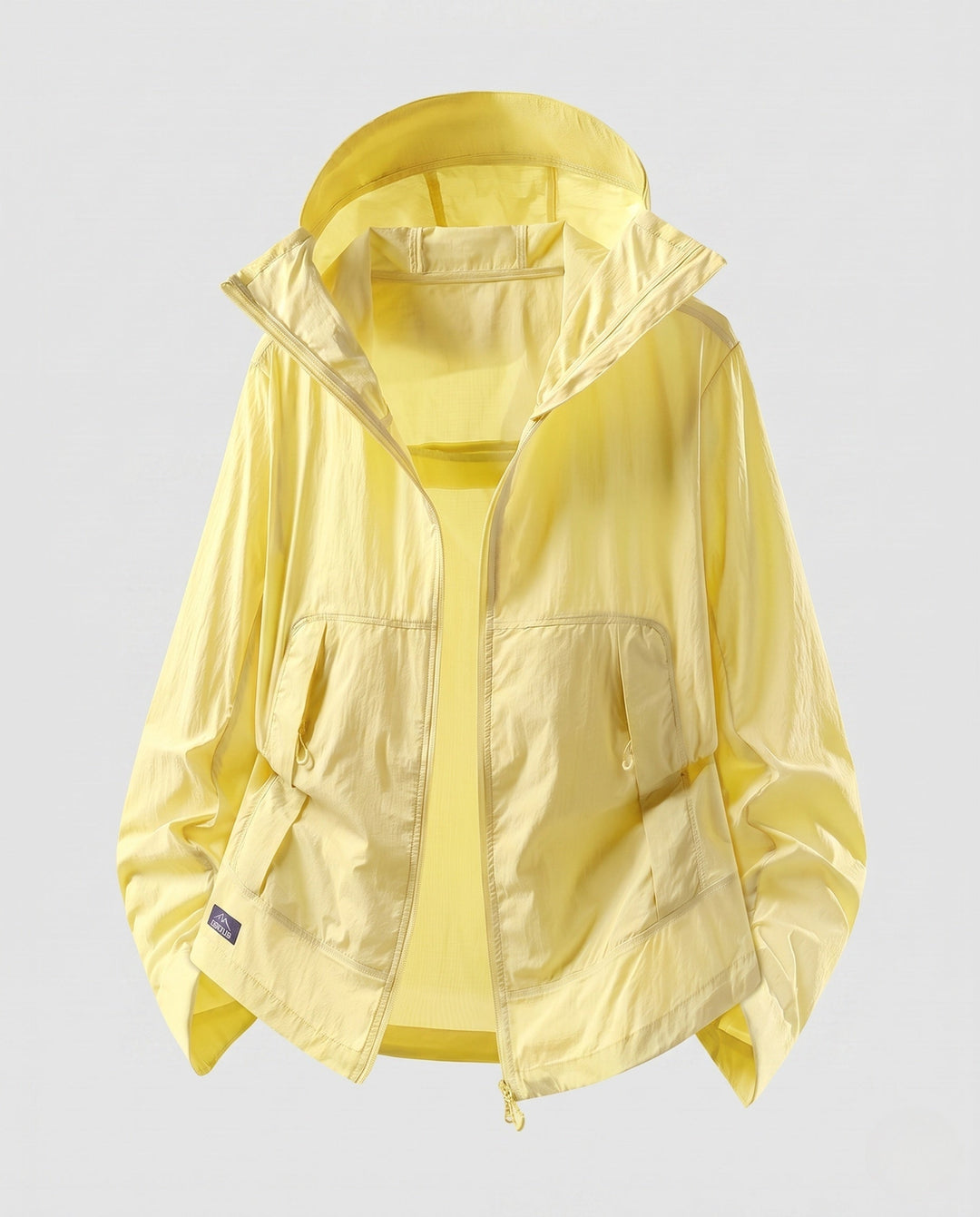 Women's Lightweight Windbreaker with Practical Cut and Breathable Inserts
