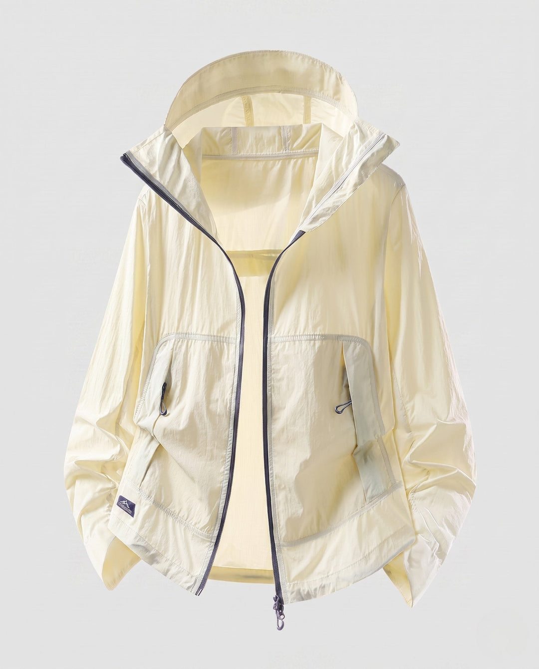 Women's Lightweight Windbreaker with Practical Cut and Breathable Inserts
