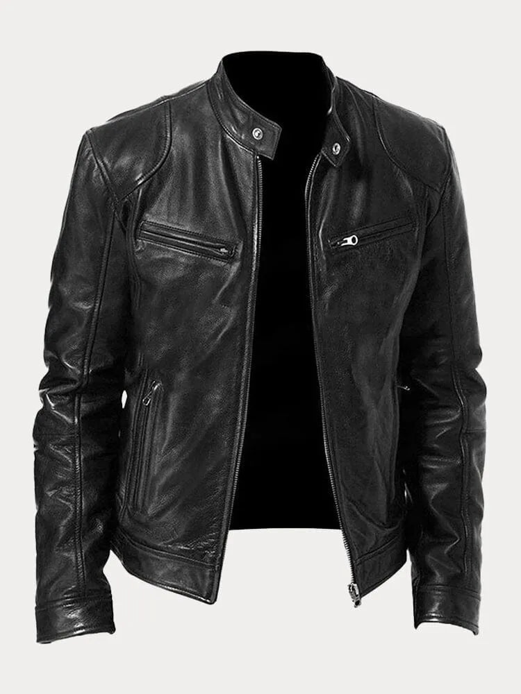 Men's Jacket with Lining, Pockets, and Adjustable Cuffs, Casual and Everyday Jacket