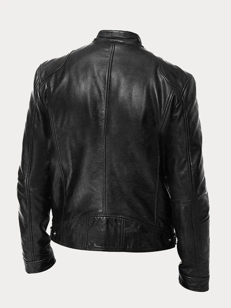 Men's Jacket with Lining, Pockets, and Adjustable Cuffs, Casual and Everyday Jacket