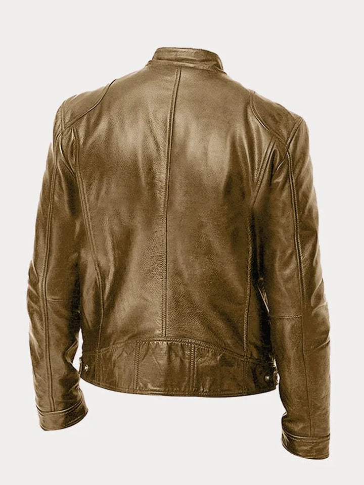 Men's Jacket with Lining, Pockets, and Adjustable Cuffs, Casual and Everyday Jacket