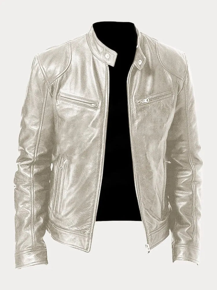 Men's Jacket with Lining, Pockets, and Adjustable Cuffs, Casual and Everyday Jacket
