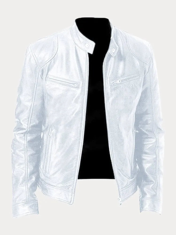 Men's Jacket with Lining, Pockets, and Adjustable Cuffs, Casual and Everyday Jacket