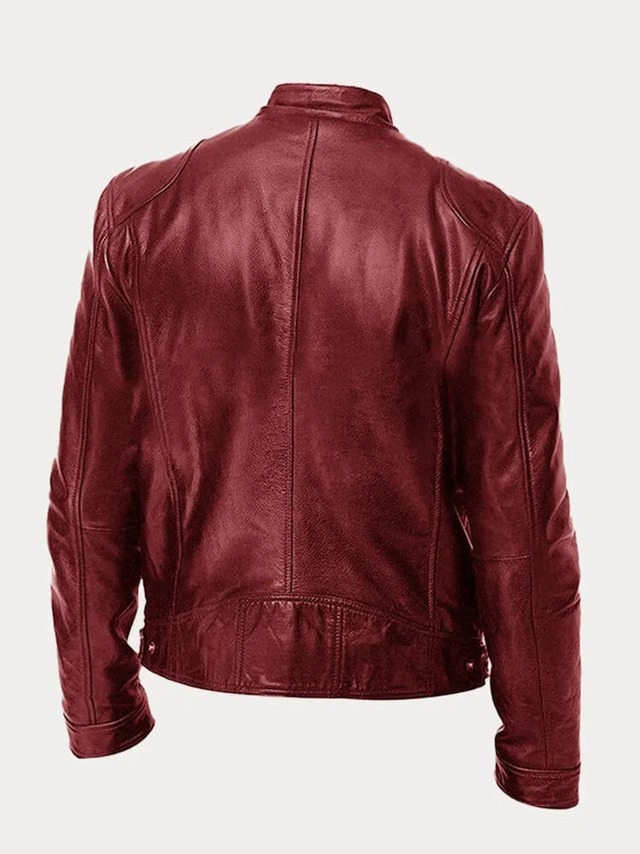 Men's Jacket with Lining, Pockets, and Adjustable Cuffs, Casual and Everyday Jacket