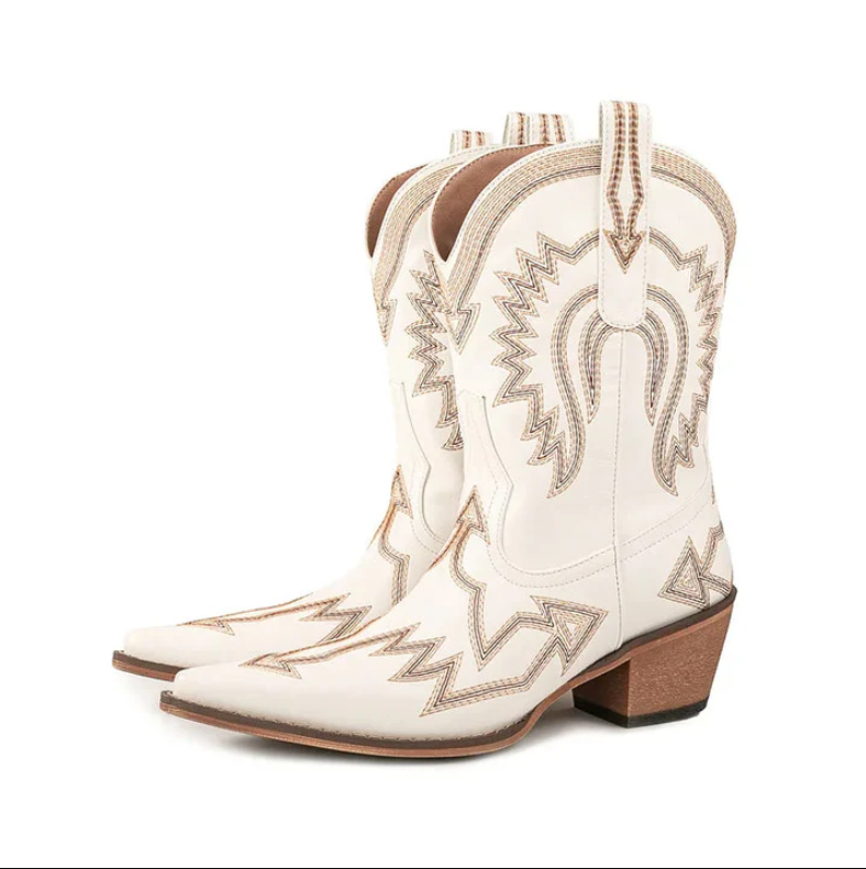 Women's Timeless Western Cowboy Leather Boots