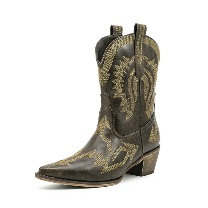 Women's Timeless Western Cowboy Leather Boots