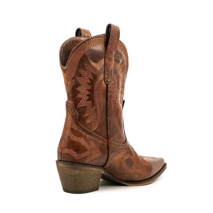 Women's Timeless Western Cowboy Leather Boots