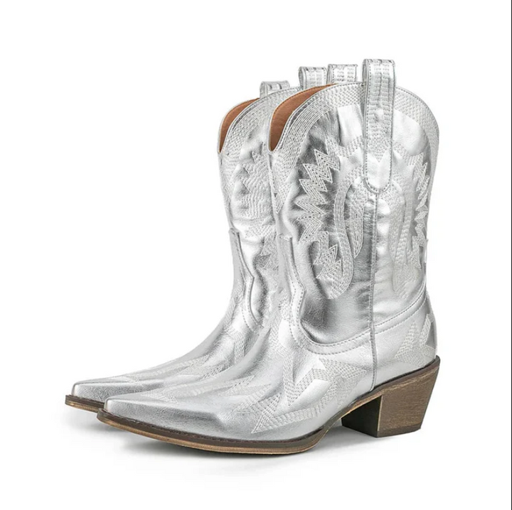 Women's Timeless Western Cowboy Leather Boots