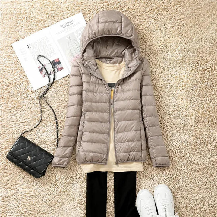 Ultralight Packable Down Jacket with Hood