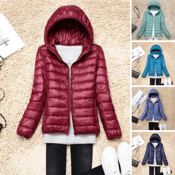 Ultralight Packable Down Jacket with Hood
