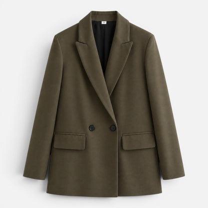 Women’s Double Breasted Blazer Premium Comfort Classic Fit