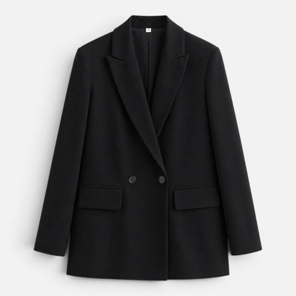 Women’s Double Breasted Blazer Premium Comfort Classic Fit