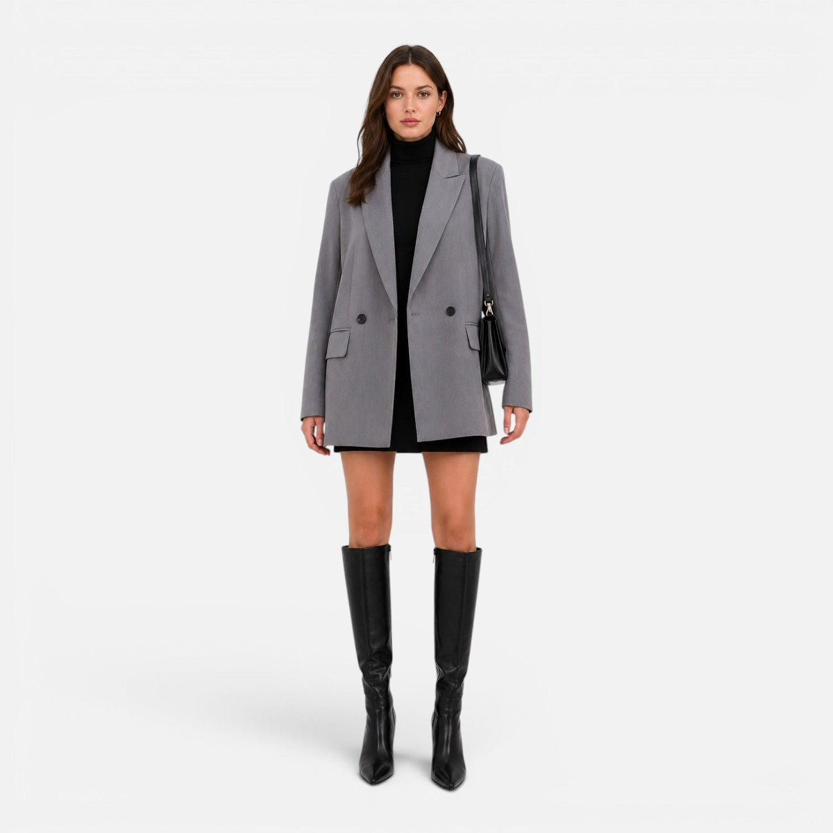 Women’s Double Breasted Blazer Premium Comfort Classic Fit