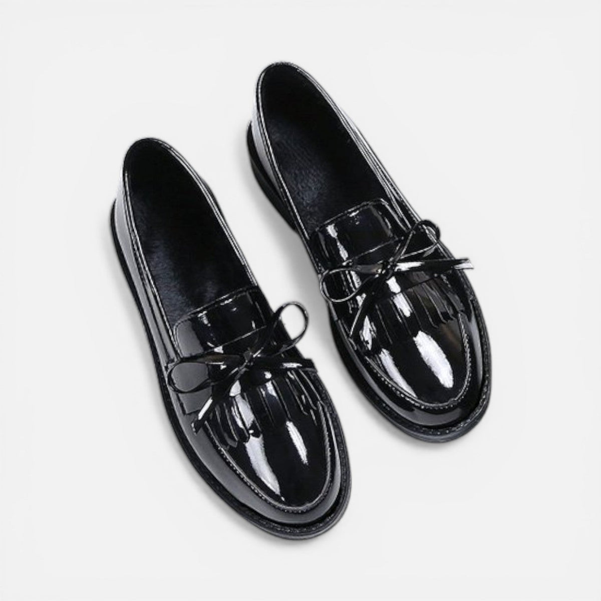 Women’s Patent Loafers Classic Slip On Dress Shoes