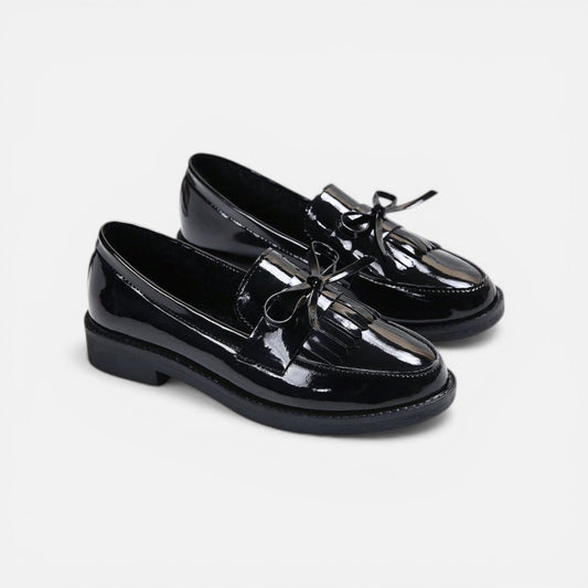 Women’s Patent Loafers Classic Slip On Dress Shoes