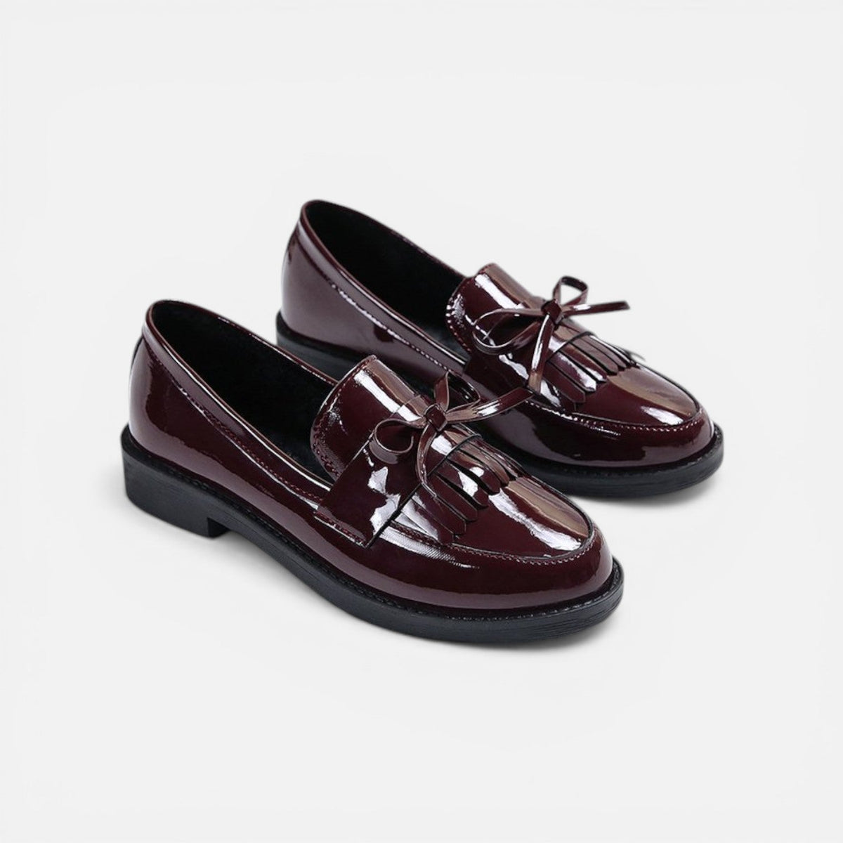Women’s Patent Loafers Classic Slip On Dress Shoes
