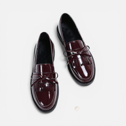 Women’s Patent Loafers Classic Slip On Dress Shoes
