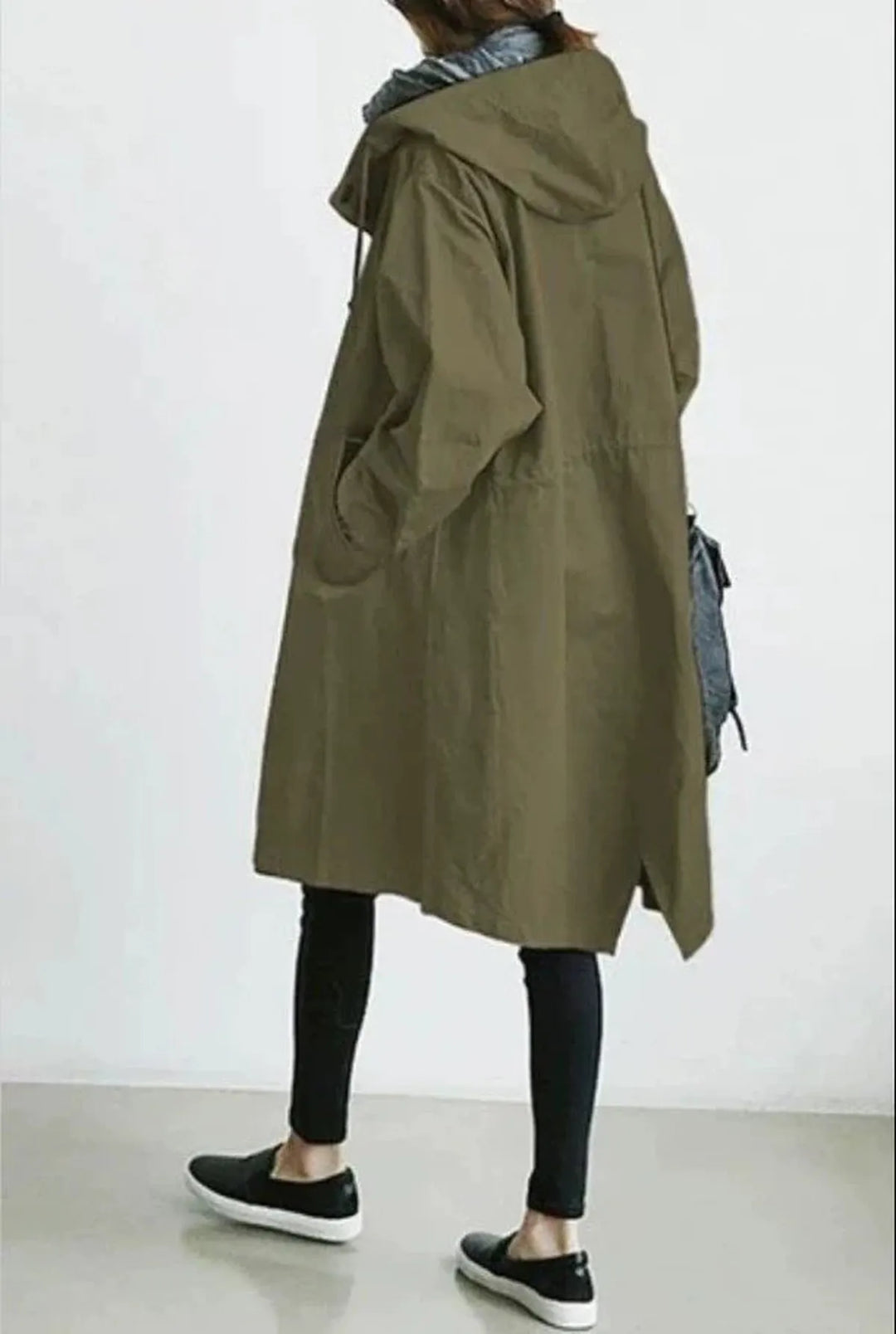 Women's Light Hooded Windbreaker Jacket Water Repellent