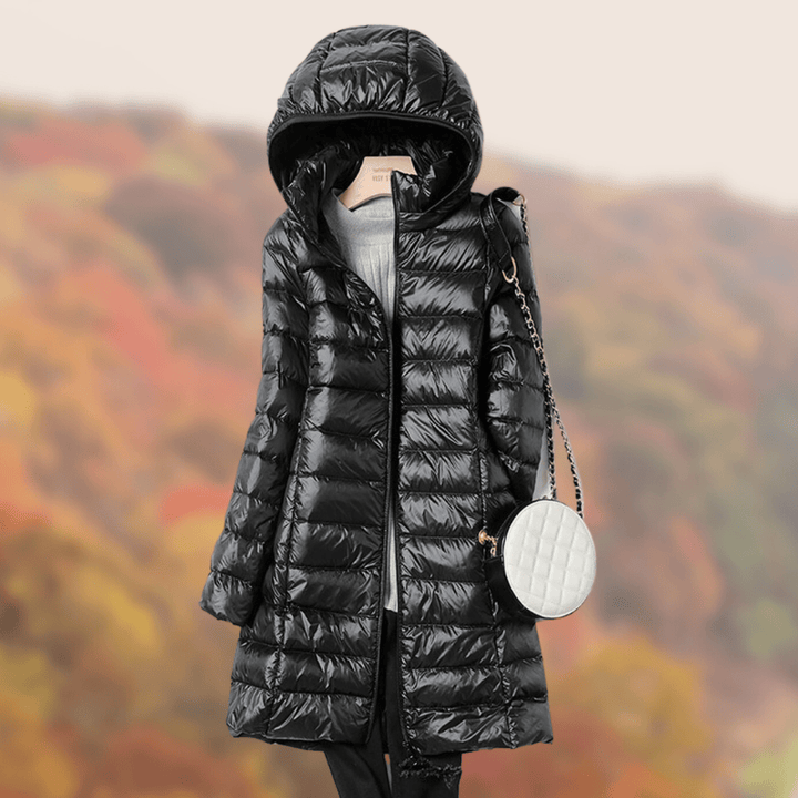 Women's Ultra Light Down Jacket with Hood