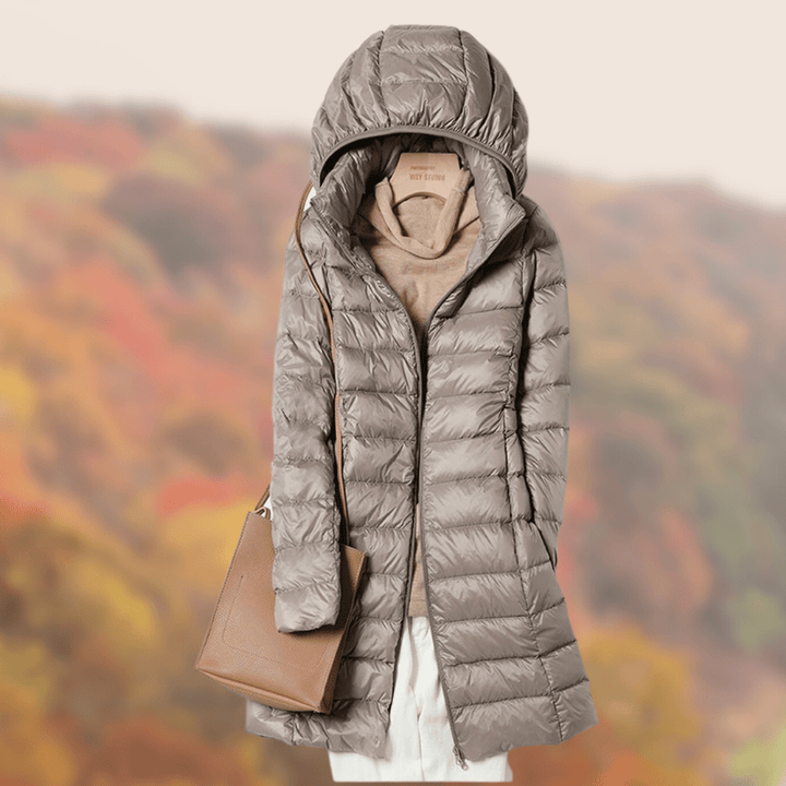 Women's Ultra Light Down Jacket with Hood