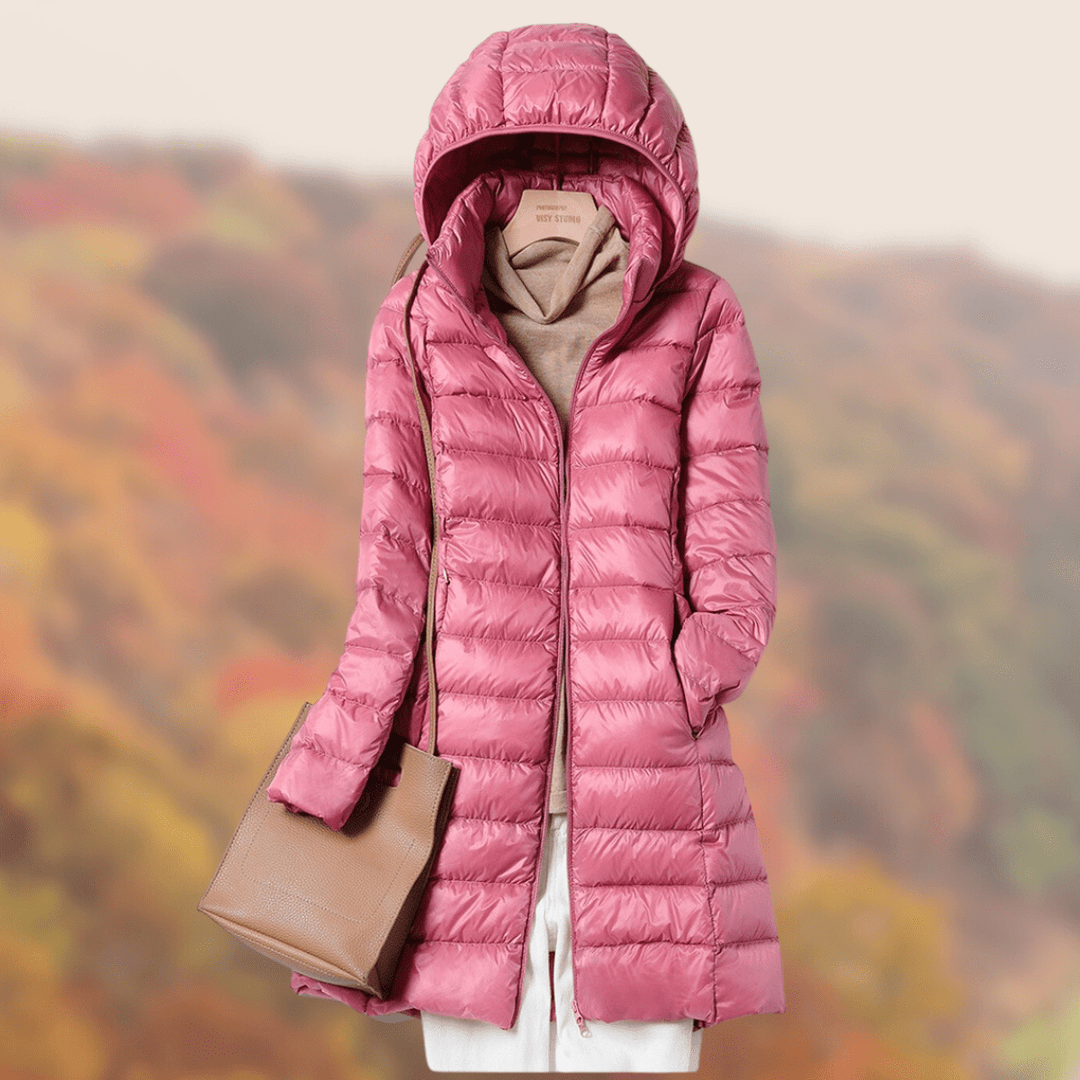 Women's Ultra Light Down Jacket with Hood