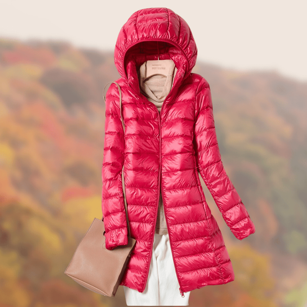 Women's Ultra Light Down Jacket with Hood
